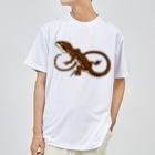Dragon's Gateグッズのニホンカナヘビ Dry T-Shirt