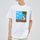 Saneponの初秋のアヒル ドライTシャツ