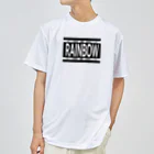 RAINBOW（レインボー）のオルテガブラック ドライTシャツ