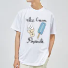 YoLuのIce Cream and a Popsicle ドライTシャツ