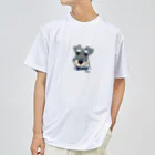 woohlaの蝶ネクタイのシュナ Dry T-Shirt
