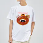 Draw freelyのWe love donuts!!  ドライTシャツ