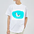 ここつむの【5才児】 アヒルのち白鳥くん ドライTシャツ