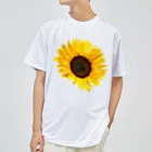 またたび工房の太陽の花 Dry T-Shirt