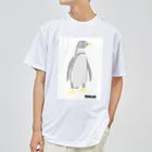 ためしにのモジデペンギン ドライTシャツ