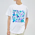 Aquagirl Zamami のZamami サマーシーフラワー Dry T-Shirt