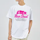 NO POLICY, NO LIFE.の【れいわNewDeal】  ドライTシャツ