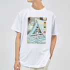 nidan-illustrationの"女雪宮・冬" #1 Dry T-Shirt