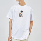 iiiiikustanのしゃらくん。カラーバージョン ドライTシャツ