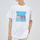 そいそいソイラテのコペンハーゲン(北欧デンマーク) ドライTシャツ