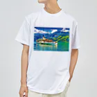 GALLERY misutawoのスイス ルツェルン湖の汽船 Dry T-Shirt