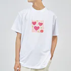 my pastel（いしはら　まさこ）のハートの果物 ドライTシャツ