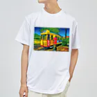 GALLERY misutawoのドイツ ハノーファーの路面電車 Dry T-Shirt