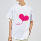 MAGENTA INFINITYのかわいいハートキラキラ Dry T-Shirt