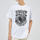 Y's Ink Works Official Shop at suzuriのRising sun Crow (Black Print) ドライTシャツ