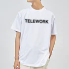 TOKYO LOGOSHOP 東京ロゴショップのTELEWORK-テレワーク- ドライTシャツ