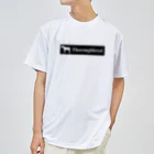 はずれ馬券屋の文字ネタ 515 サラブレッドステッカー 黒 Dry T-Shirt