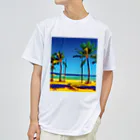 GALLERY misutawoのフィリピン ボラカイ島のビーチ ドライTシャツ