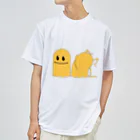 OCTOPUS_shopの名前なし_イエロー ドライTシャツ