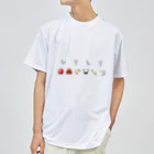 ざ う る す 🦖のしりとりんごりらっぱんだんごはん Dry T-Shirt