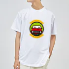 K′z SHOPの任せとけ！この車は四駆だぞ！(紅ver) ドライTシャツ