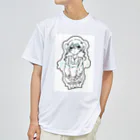 ﾏｼﾞｭﾏｼﾞｮﾄｩｳｨﾝｸﾙのねむいコこの子 ドライTシャツ