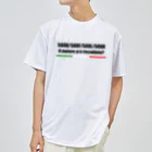 FIAT500 Merceのフィアット500 黒文字 Dry T-Shirt