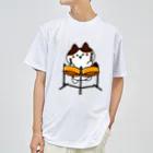  ふじねこ屋のダブルテナーパンねこ Dry T-Shirt