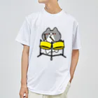  ふじねこ屋のダブルセカンドパンねこ Dry T-Shirt