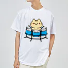  ふじねこ屋のトリプルチェロパンねこ Dry T-Shirt