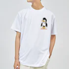 ロゴTシャツのひよこ堂のペンギン PENGUIN フロントプリント Dry T-Shirt