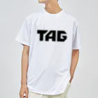 TAG グッズストア 2号店のTAGスポーツTシャツ(黒ロゴ) ドライTシャツ