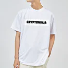 CHIKUSHOのCryptoNinja ロゴ入りTシャツ ドライTシャツ