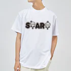 きくのらくがきのSTART きく　黒文字バージョン ドライTシャツ