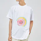 たっちからぁショップのなでなで太陽と月 ドライTシャツ