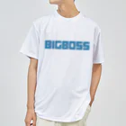 【何字ゃ文字屋】の「BIG BOSS」新ロゴ フォント Dry T-Shirt