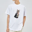 トォーラ🐈の猫のトォーラ ドライTシャツ