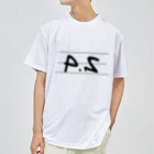 P.S公式グッズのP.Sロゴ大(黒) Dry T-Shirt