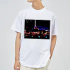 GALLERY misutawoの夜の滑走路 Dry T-Shirt