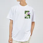 Hanamusubi001の花菖蒲 ドライTシャツ