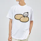 きくのらくがきのじゃがいもときく ドライTシャツ