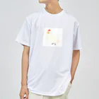 つるやのみやげのほさほさ　おやどりさん ドライTシャツ