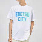 JIMOTOE Wear Local Japanの江別市 EBETSU CITY Dry T-Shirt