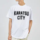 JIMOTO Wear Local Japanの唐津市 KARATSU CITY ドライTシャツ