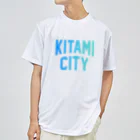 JIMOTOE Wear Local Japanの北見市 KITAMI CITY Dry T-Shirt