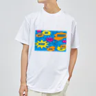 フォーヴァのコミックBLUE ドライTシャツ