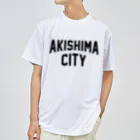 JIMOTOE Wear Local Japanの昭島市 AKISHIMA CITY ドライTシャツ