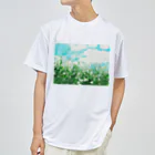 orange_honeyの花柄3 Dry T-Shirt