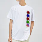 デザイン堂しまえながのRainbowろーず ドライTシャツ