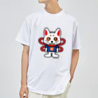 コマンドプラスのコマ犬のコマプラくん ドライTシャツ